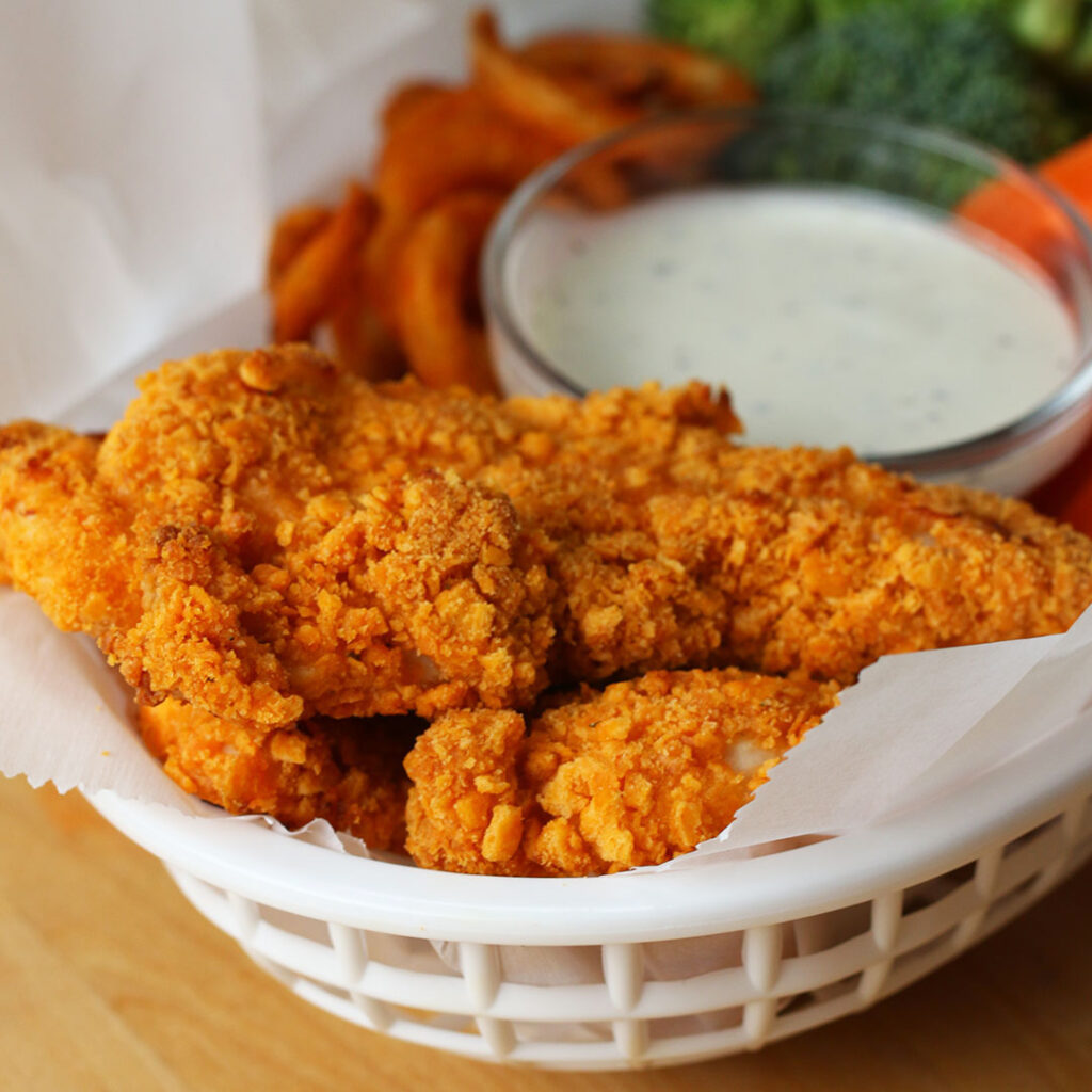 Chicken Strip Basket Red Angel Pizza Hicksville